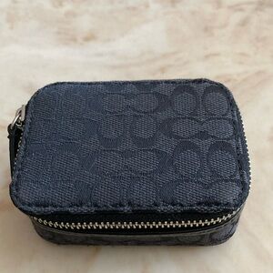 Coach travel pill case